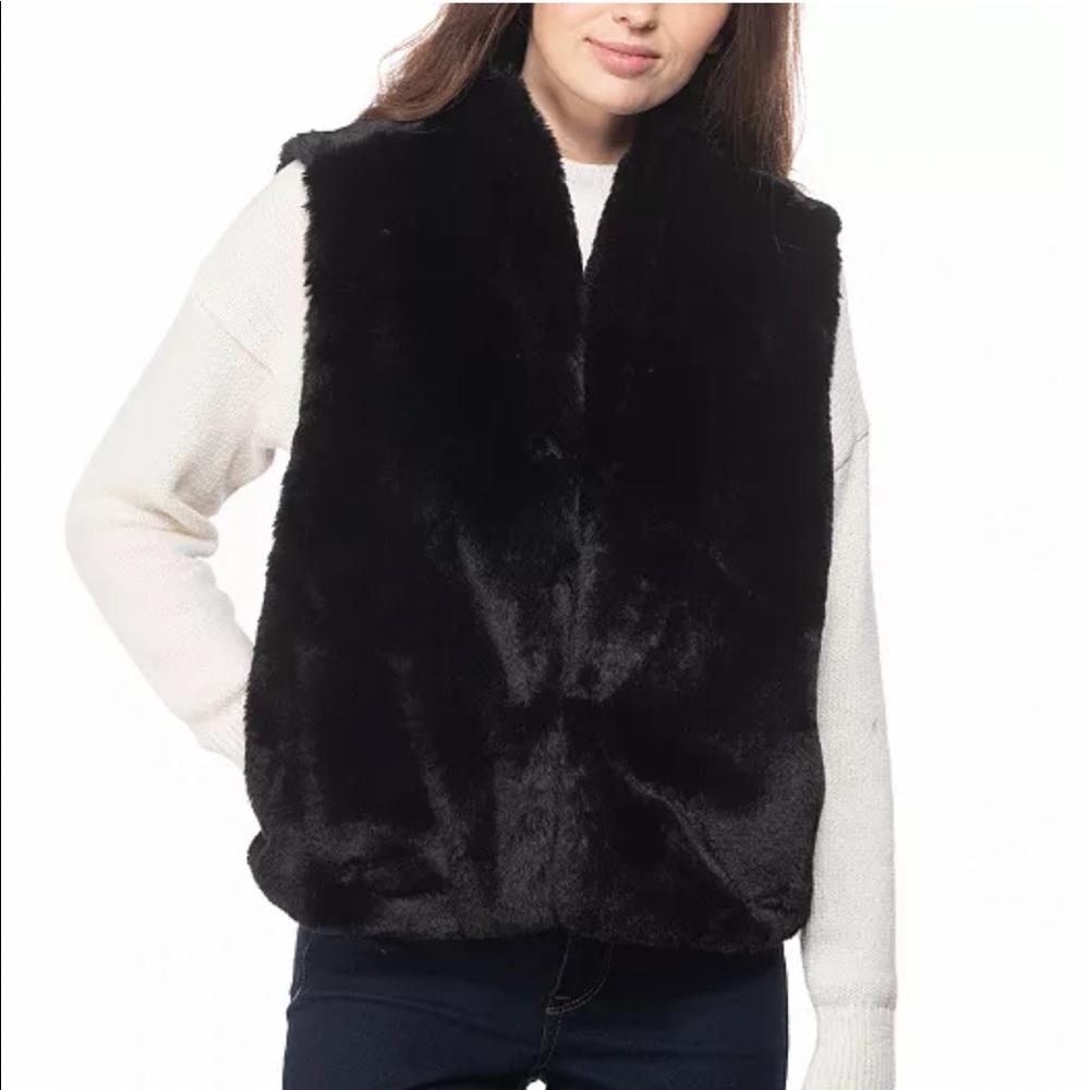 I.N.C Faux-Fur Vest